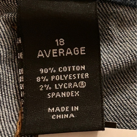 Lane Bryant Straight Leg Genius Fit Jeans 18 - Picture 10 of 14